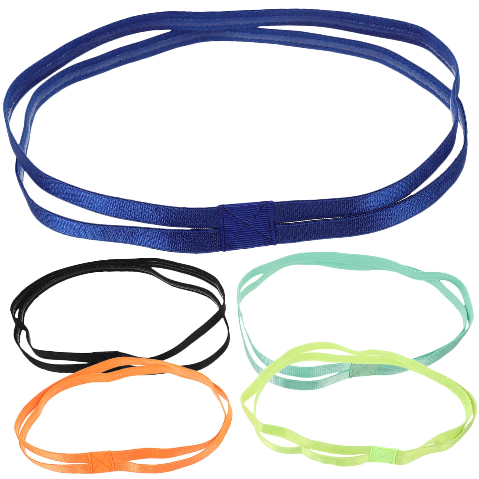 BESPORTBLE Hair Band Bandana Fascia Per Yoga Bandane Headband Fascia Per Allenamento Antisudore Sottile Fasce Per Allenamento Yoga Fasce Da Corsa Tessuto