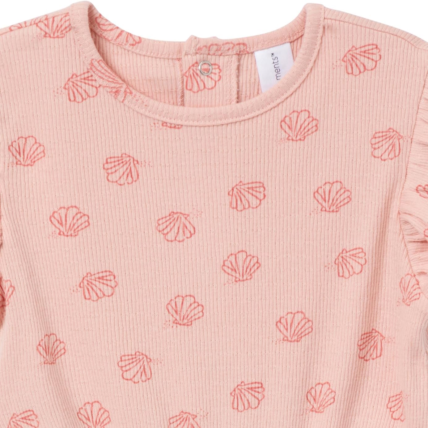 Modern Moments by Gerber baby-girls Flutter Sleeve Romper - Image 2