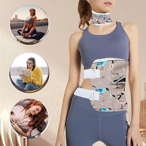 Miniatura 6 de Paquete de 2 paquetes de aceite de ricino para cintura y cuello, paquetes de aceite de ricino para desintoxicación del hígado, kit de aceite de