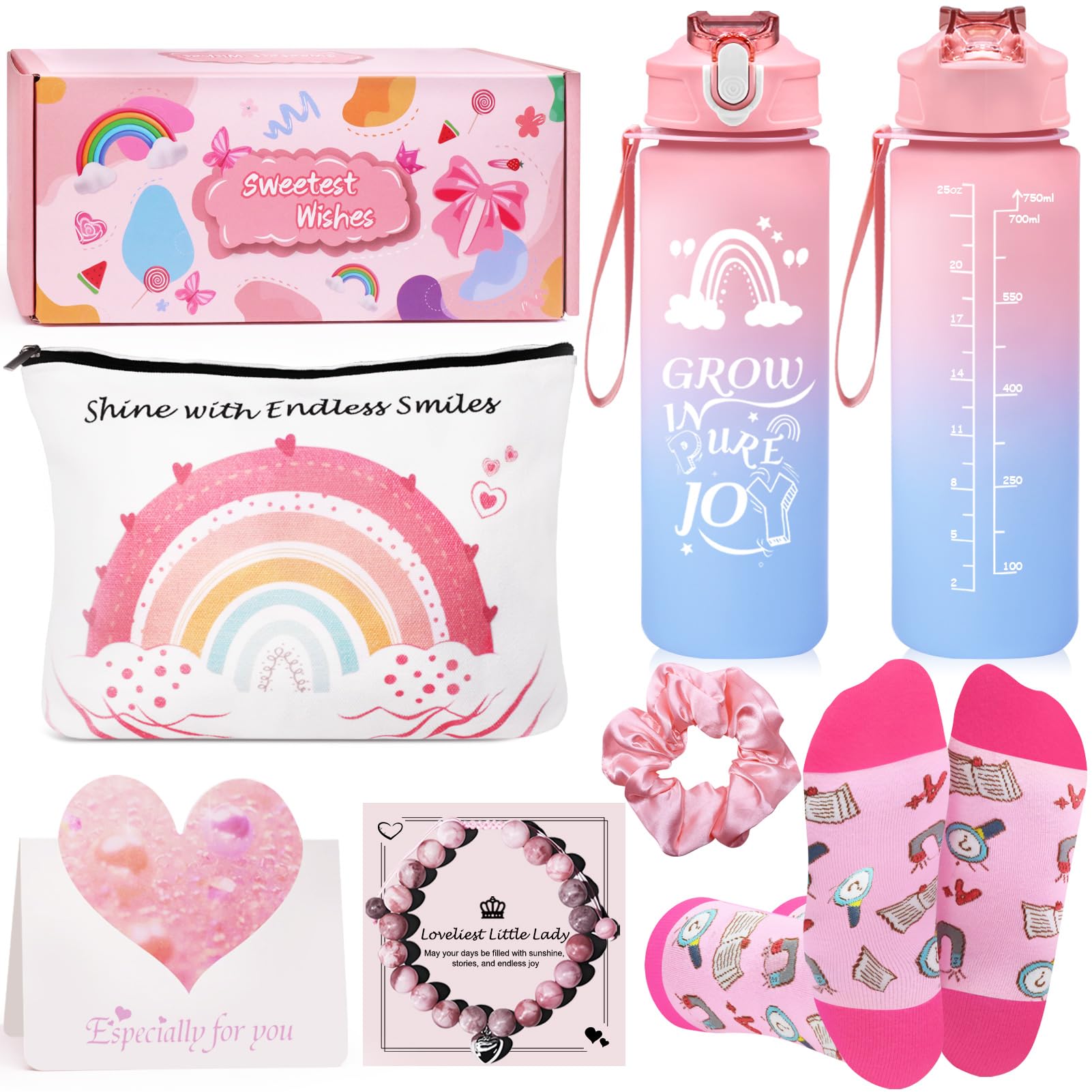 Regalo de Cumpleaños para Niñas, Kit de Regalos Elegante para Ella, Hermana, Hija, Nieta, Novia o Mejor Amiga, Regalos Originales para Mujer.