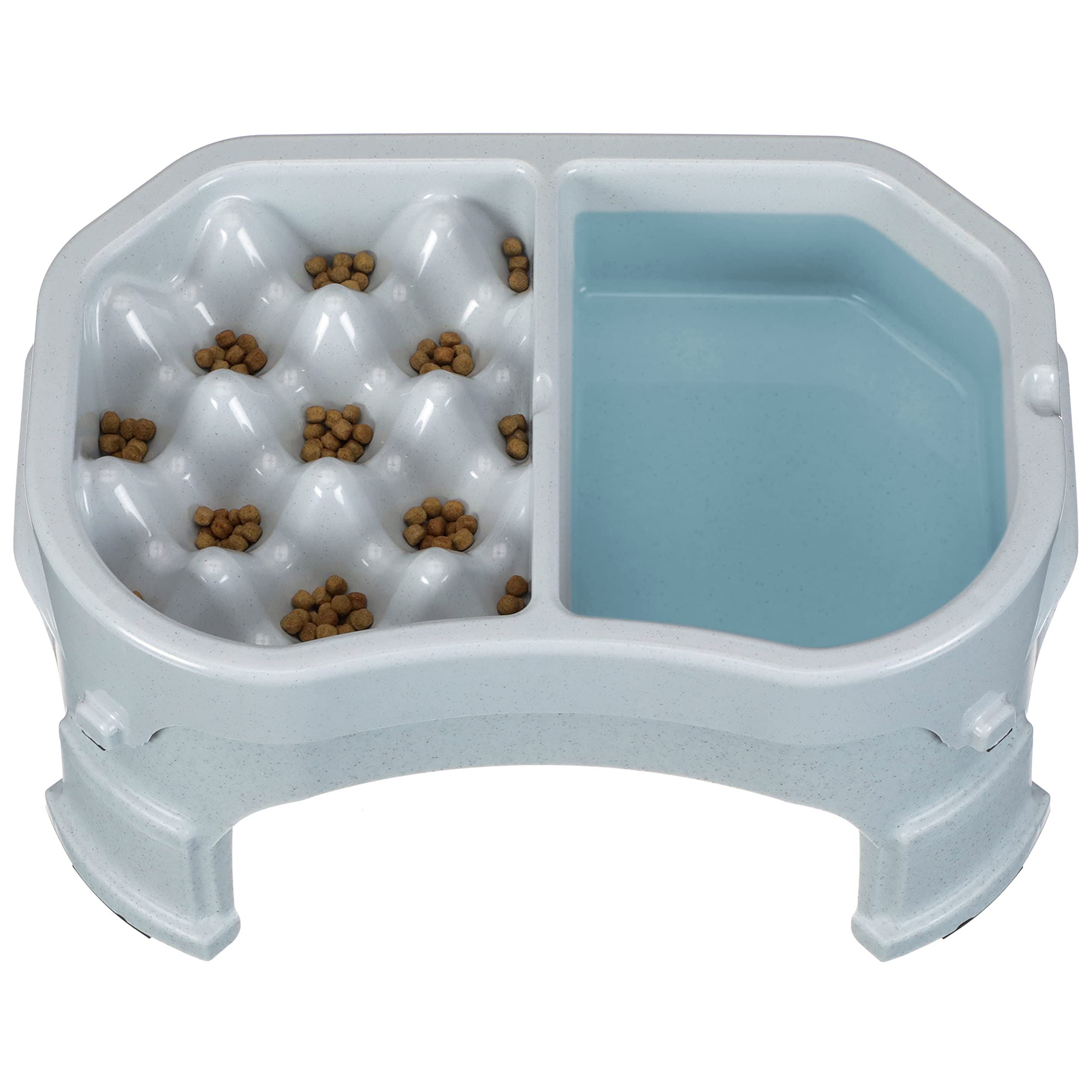 Neater Pet Brands Neater Slow Feeder Double Diner (Double Diner + Base + Legs, Vanilla Bean)