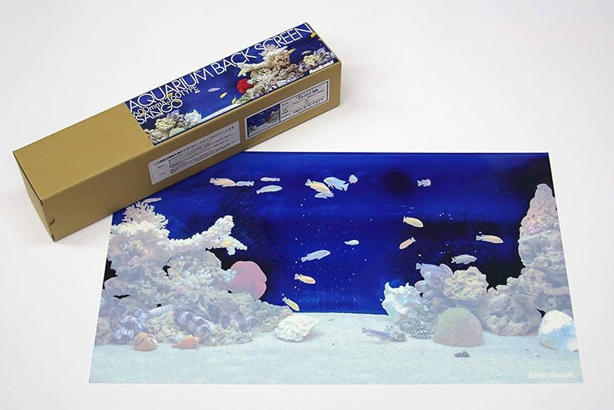 水槽用バックスクリーン 日本の風景 60×45cm水槽用】LEDバックスクリーン（blue & orange）【検索