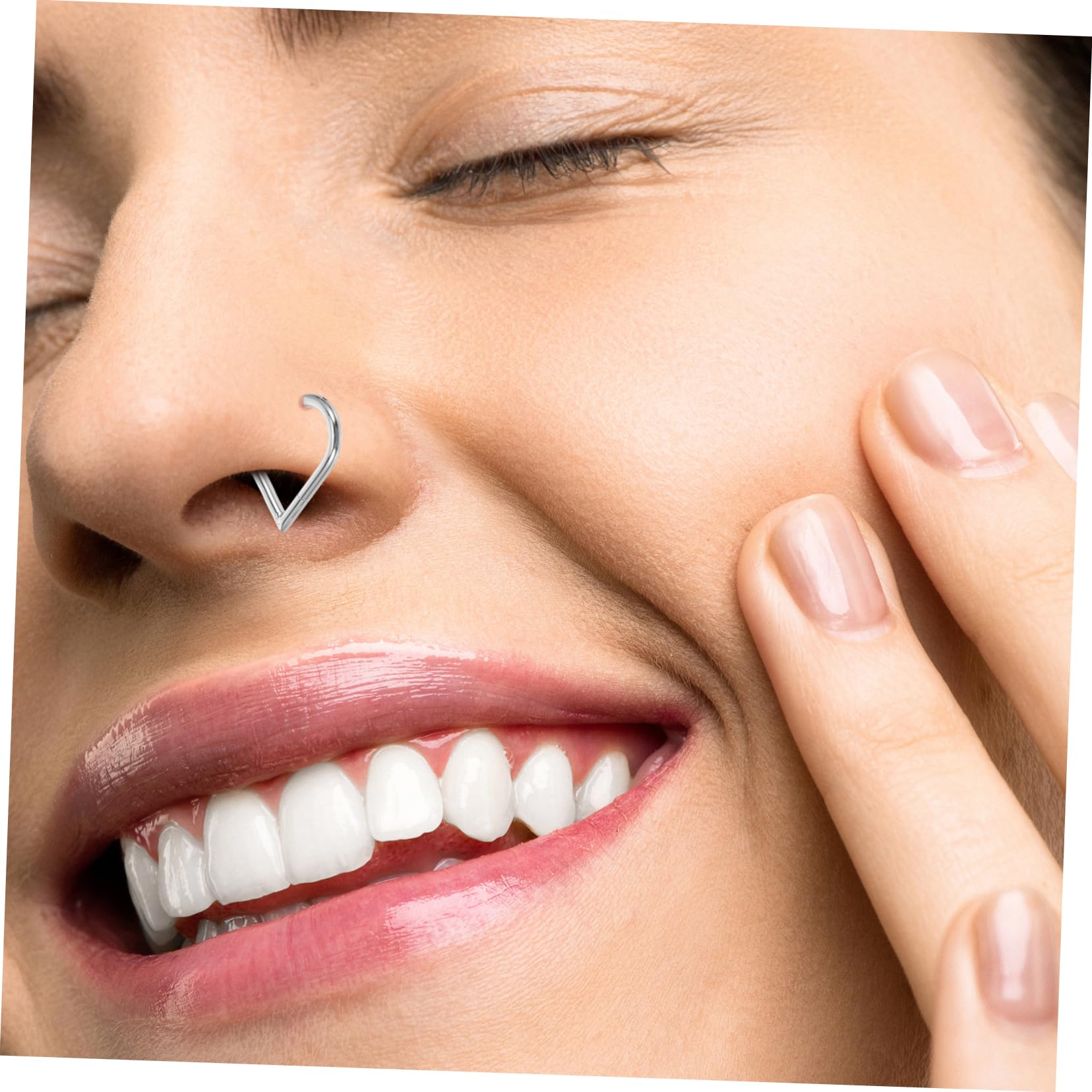 Healeved Nasali Inossidabile Ipoallergenici per Speciali E Design E Confortevole