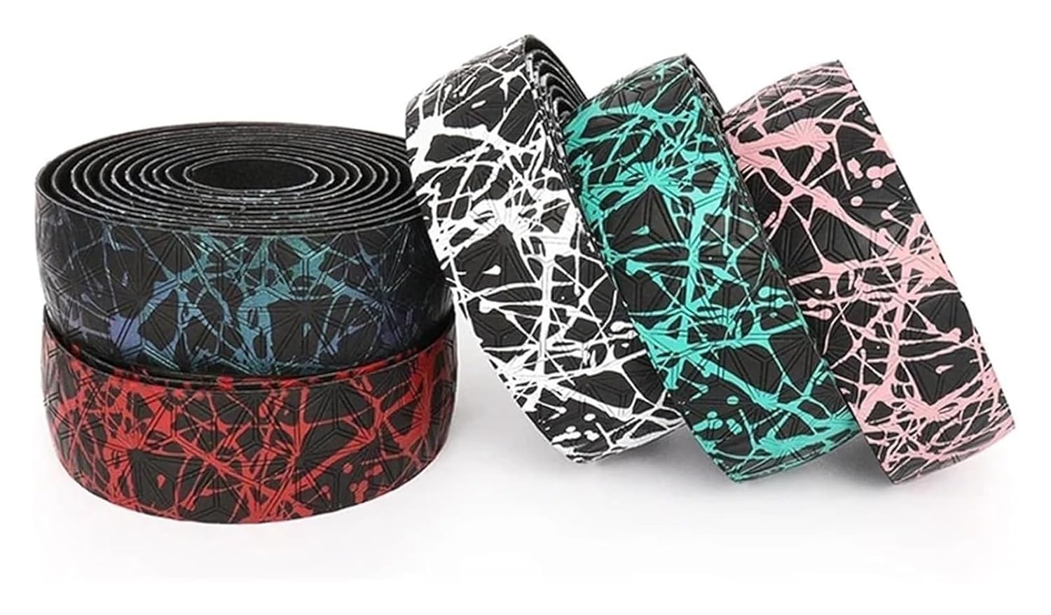 Handlebar Tape,Bike Handlebar Tape 2100x3.0mm Road Bike Handlebar Tape Speed Racing Bike Bar Tape Handle Warpper Band Anti Slip Road Bicycle Handlebar Cycling Winding Straps(Pink)