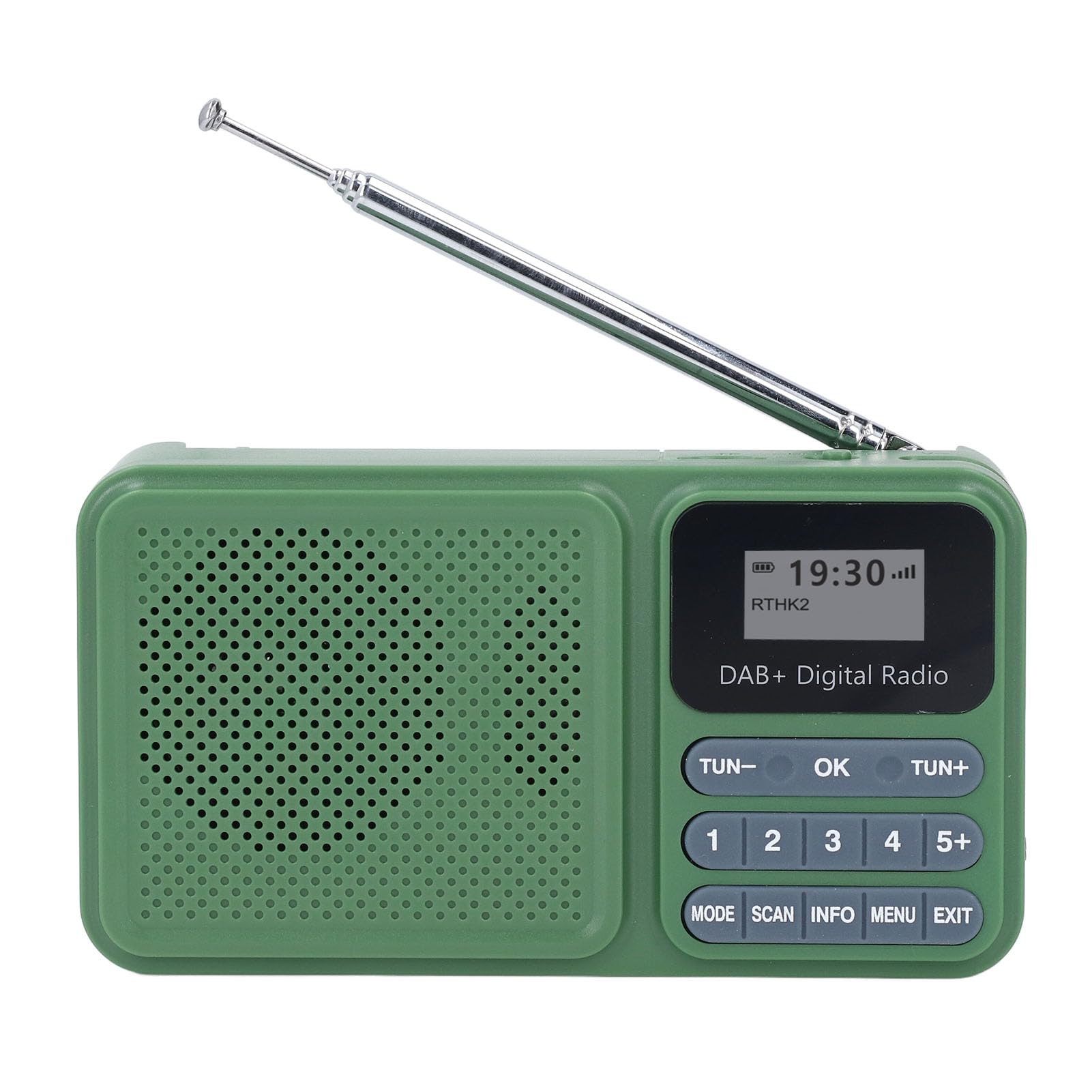 Solar Powered Dab Radio Stereo -Lautsprecher USB Music Playback Digital Radio für Outdoor -Aktivitäten