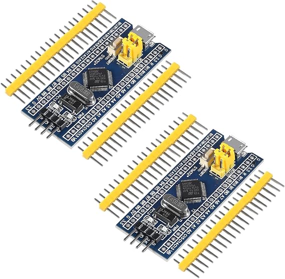KEAcvise STM32F103C8T6 Development Board 4-Pack - ARM Cortex-M3 Core Learning Kit with Micro USB & SWD Interface