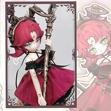 BJD Blind Box, Random One Cute Moonlight Fairy Tale Series 1/8 BJD Mystery Box, Collectable Action Figure for Birthday Gifts