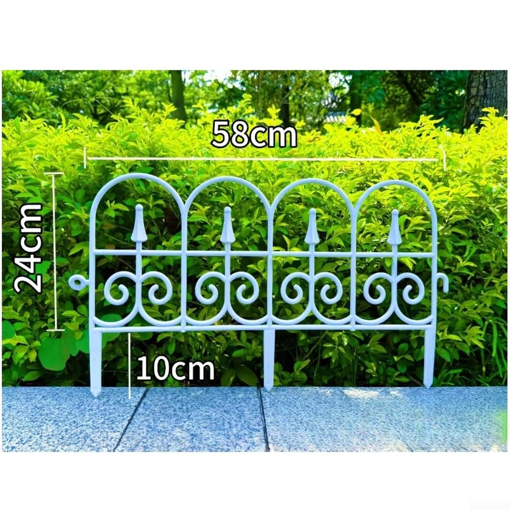 Bordo per giardino in Plastica 10 Design Bordo per giardino(White)