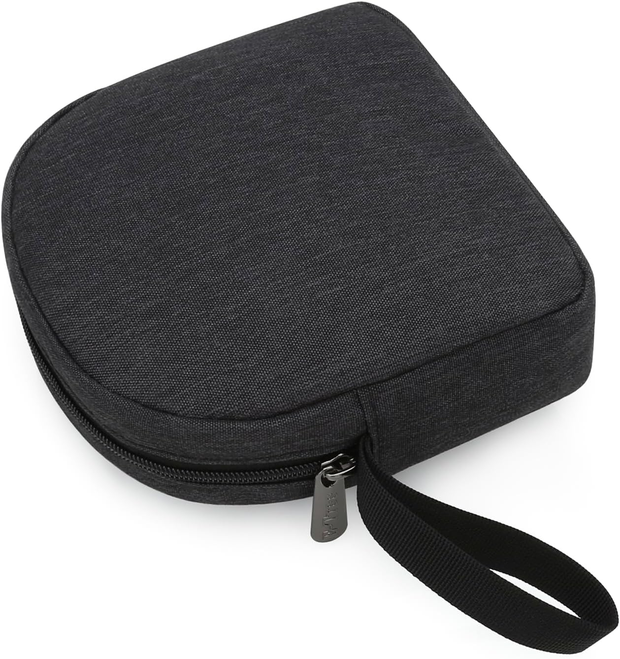 E-Tree Soft Headphone Case Bag for JBL Tune 510BT/520BT/500BT/720BT/Sony WH-CH520/510/720/710/BERIBES/SoundCore Q20/30/TOZO/KVIDIO/JLab/Bose, Travel Electronic Accessories Organizer (Black) - Image 2