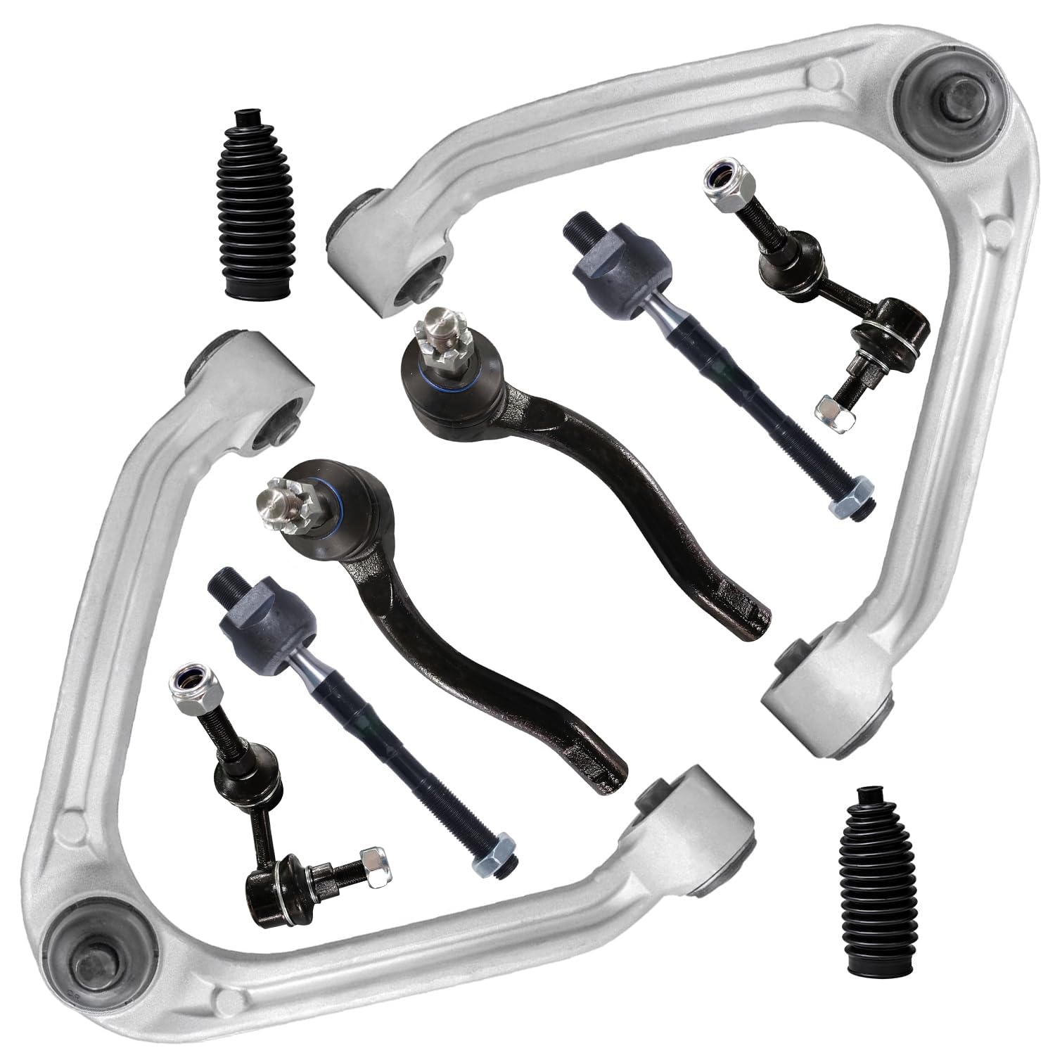 Detroit Axle - 10pc Front End Kit for 2006-2010 INFINITI M45 M35