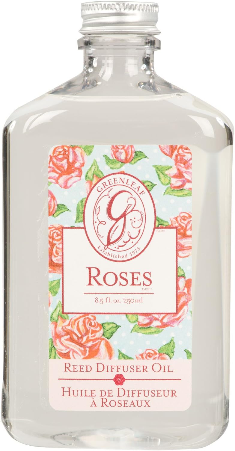 Roses Reed Diffuser Oil Refill By Greenleaf