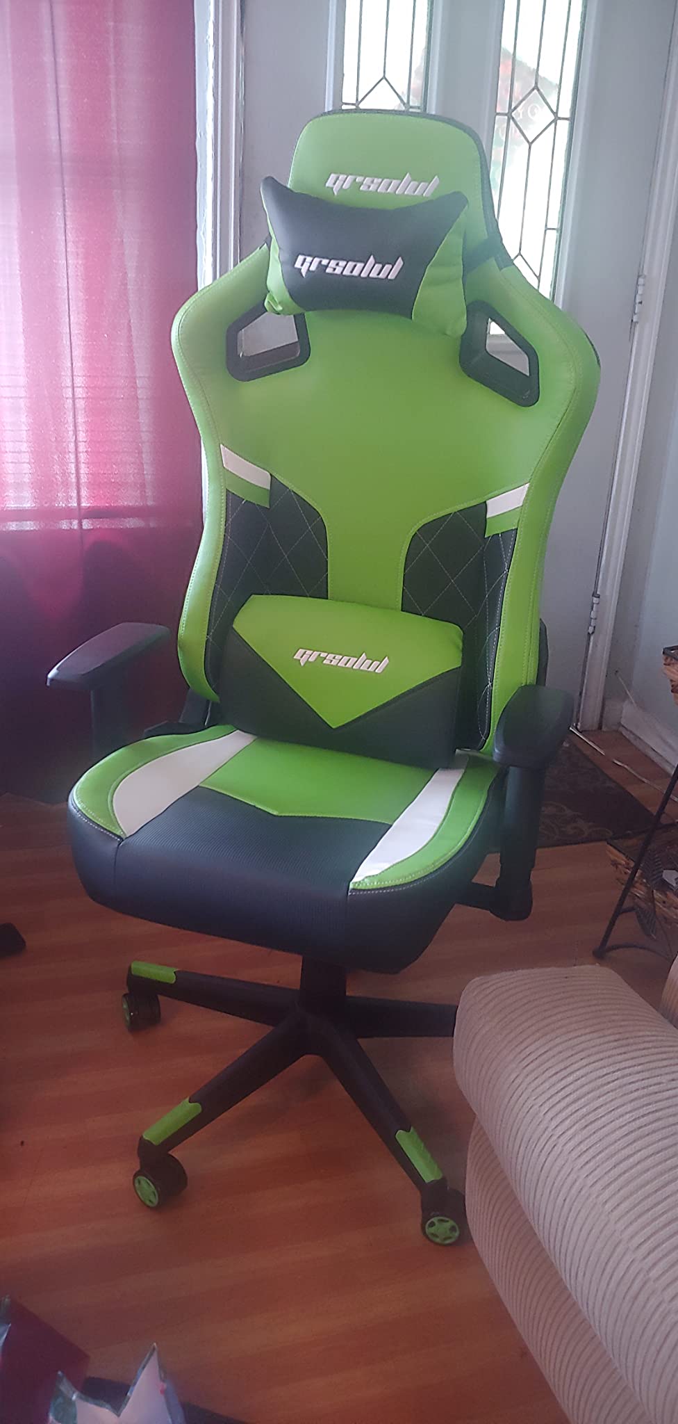 18/mo Finance Ergonomic Gaming Chair for Adults and Teens, High Back