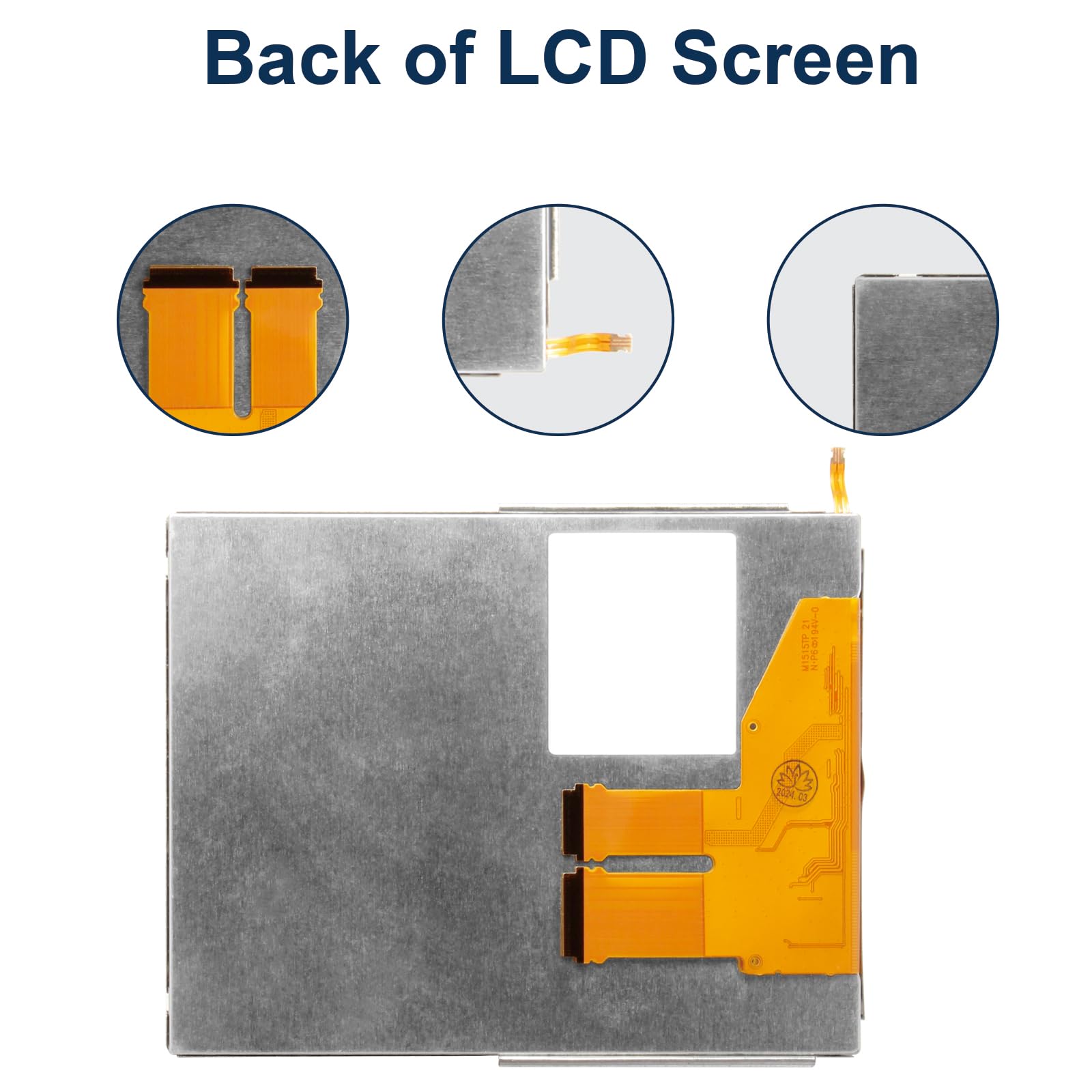 LCD Schermo 2DS LCD Display 2 DS Sostituzione Schermo 2DS 2 DS Display con Riparazione Strumenti (senza Touch Screen)