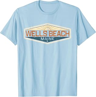 Wells Beach Maine T-Shirt