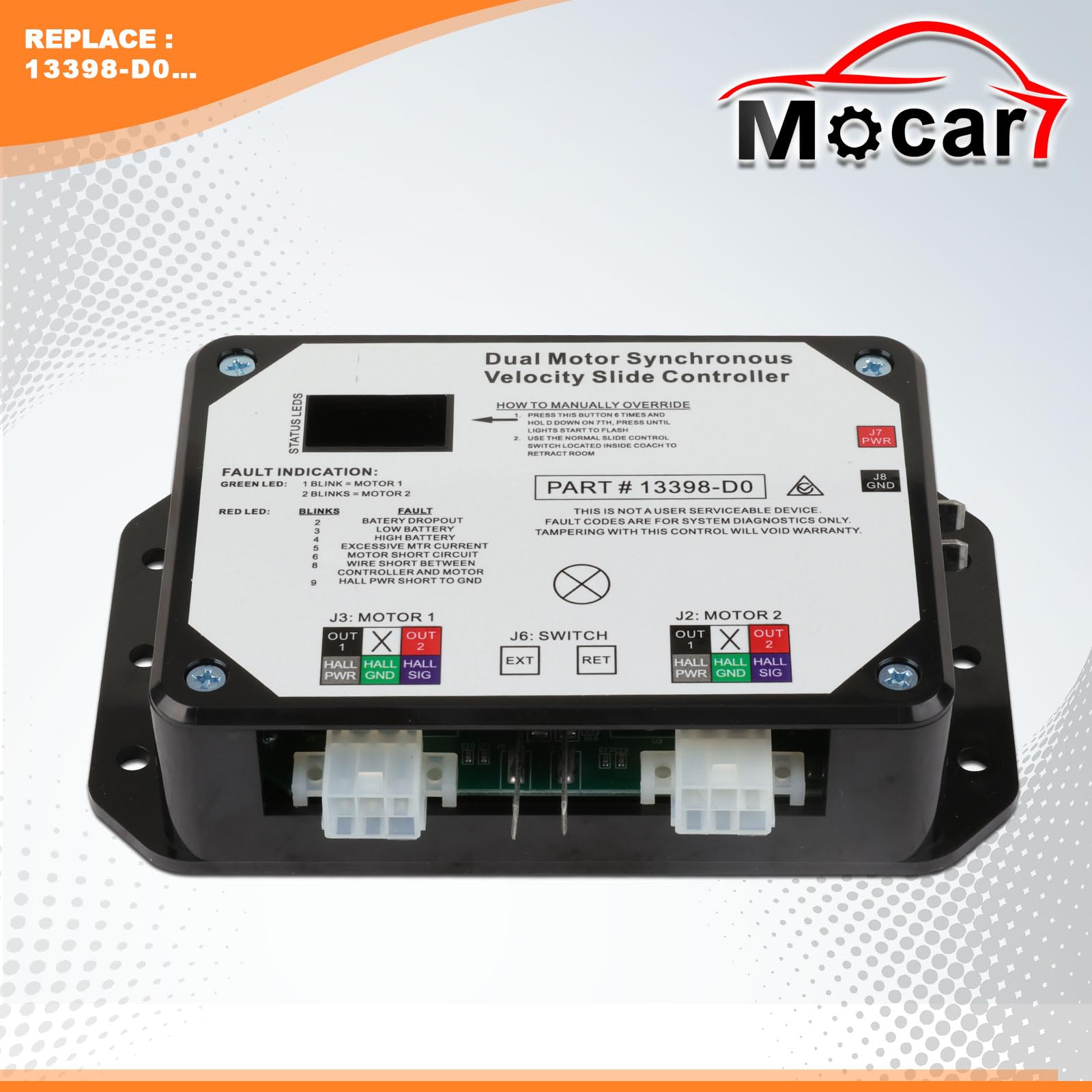 Lippert 13398-D0 V-Sync II Dual Motor Slide Controller – New