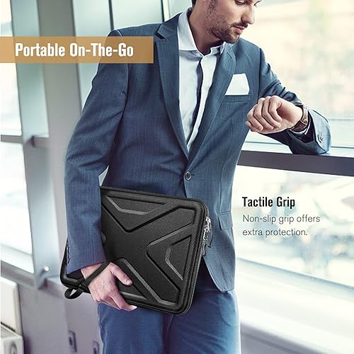 Miniatura 6 de SITHON Hard Shell Laptop Sleeve for 13.6-inch MacBook Air M4 M3/A3113 M2/A2681 2025-2022, 2025 MacBook Pro 14 M5/M4/M3/M2/M1 A3434 A3112 A3401 A3185