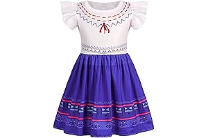 Charming Encanto Dresses for Toddlers: Mirabel and Isabella Costumes for Fairytale Playtime