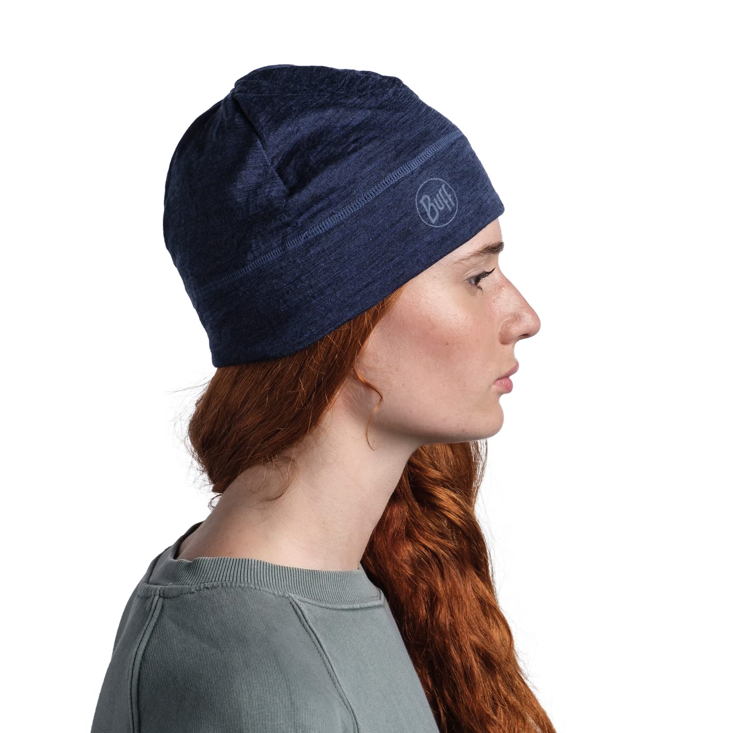 Buff® | Kapelusz Merino Lekki Wielofunkcyjny Szalik 100% Wełny Merino, Trekking, Outdoorowy, Zrównoważony, Dopasowany Krój Mężczyzna Kobiety