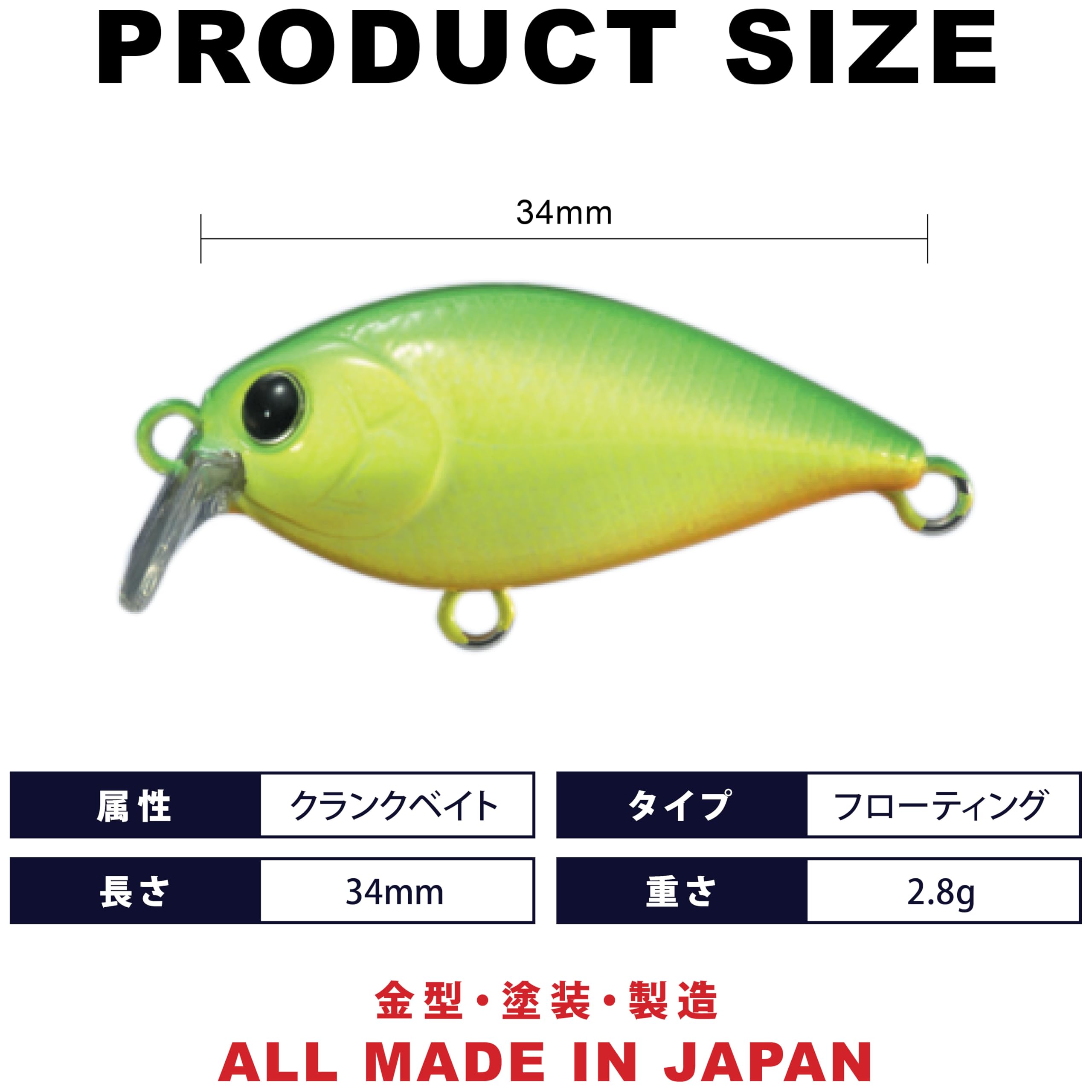 Amazon.co.jp: ラッキークラフト(LUCKY CRAFT) シャロークラピー(AM
