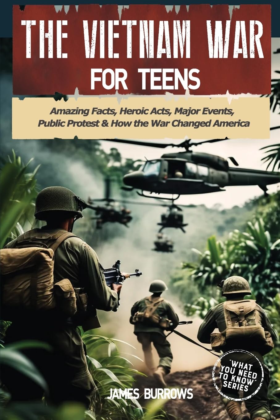 The Vietnam War for Teens: Amazing Facts, Heroic Acts, Major Events, Public Protest, and How the War Changed the America (What You Need to Know)