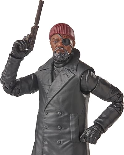 Miniatura 5 de Marvel Legends Series Nick Fury, Secret Invasion Figuras de acción coleccionables de 6 pulgadas, a partir de 4 años