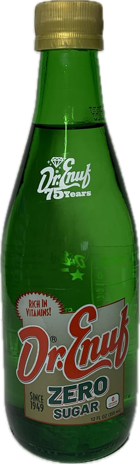 The Original Diet Dr. Enuf Energy Booster 12oz bottles - bundle of 4 - bundled by WLC