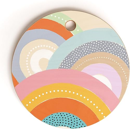 Miniatura 26 de Society6 Tabla de cortar de bambú - Decoración de cocina por Emanuela Carratoni - Tablas de cortar únicas para cocina, 16 x 10.5 x 0.5 pulgadas,