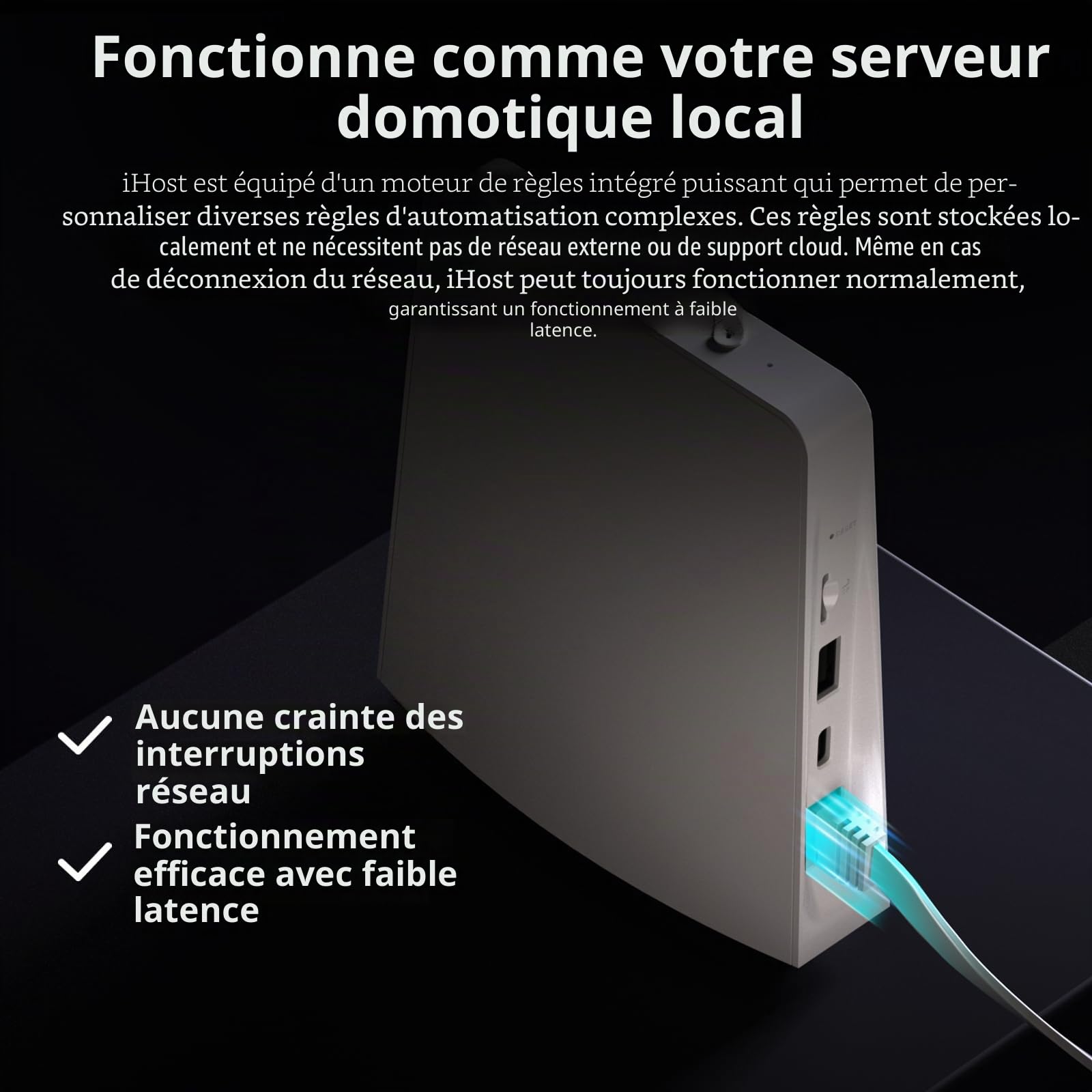SONOFF iHost RV1126 Hub pour Maison Intelligente DDR4 4 Go