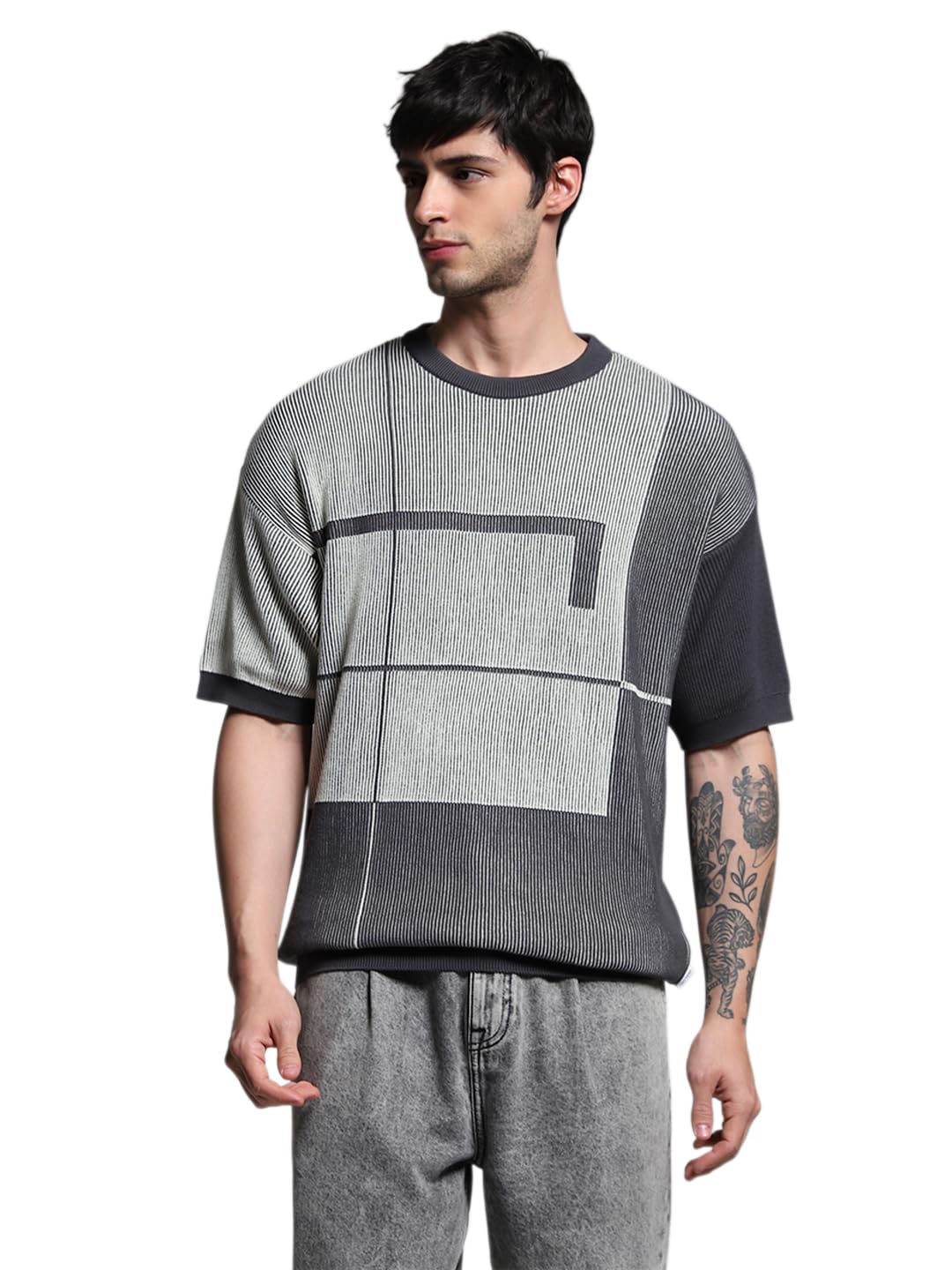 Jack & Jones Men Slim Fit Tshirt in neutral