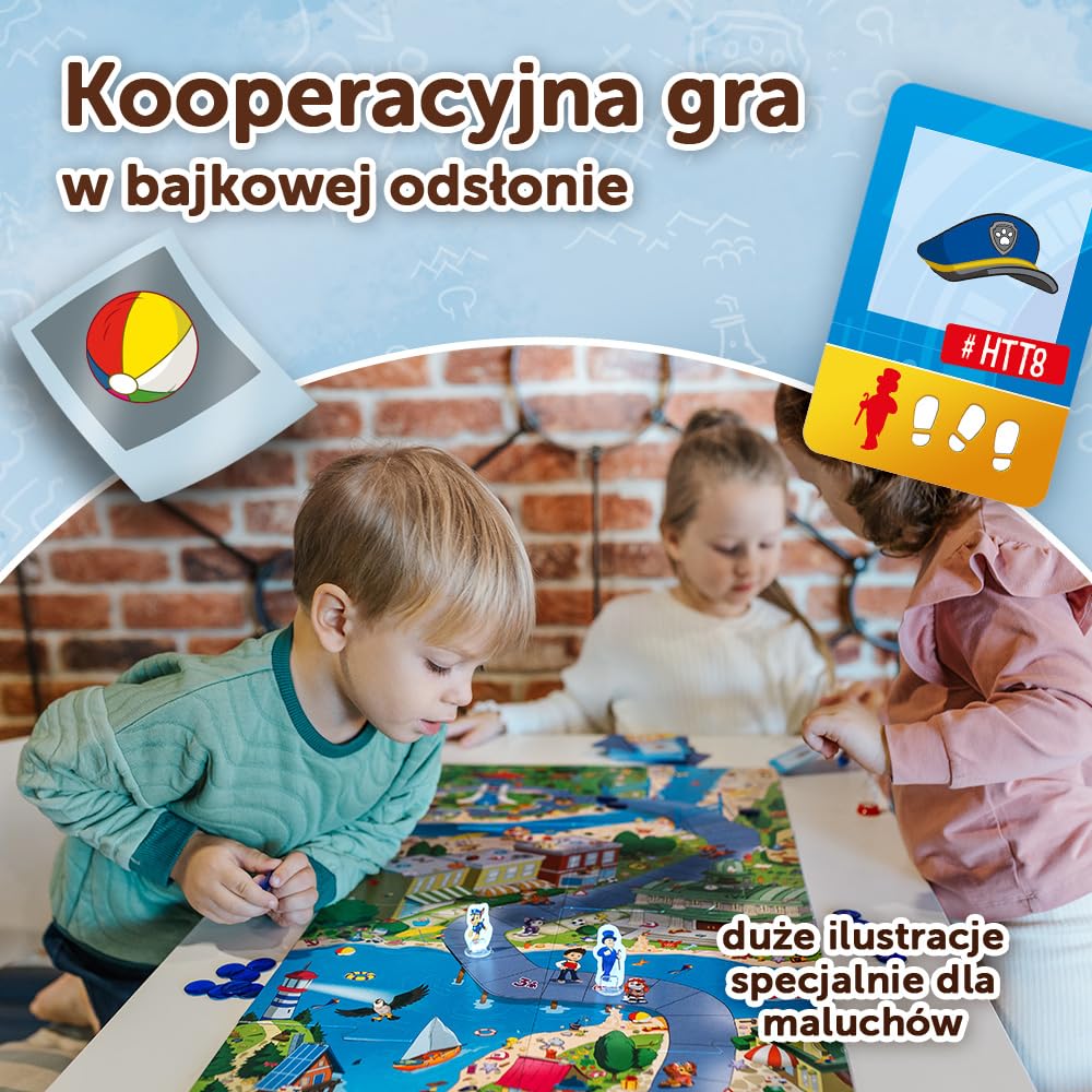 Trefl - Spy Guy PAW Patrol - Kooperacyjna Gra Obserwacyjna dla Najmłodszych z Bohaterami Bajki Psi Patrol, dla Dzieci od 3 lat