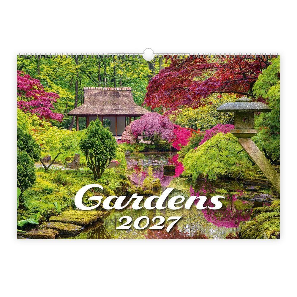 Trötsch Verlag Gmbh & Co. Kg Trötsch - Wandkalender Gardens 2027