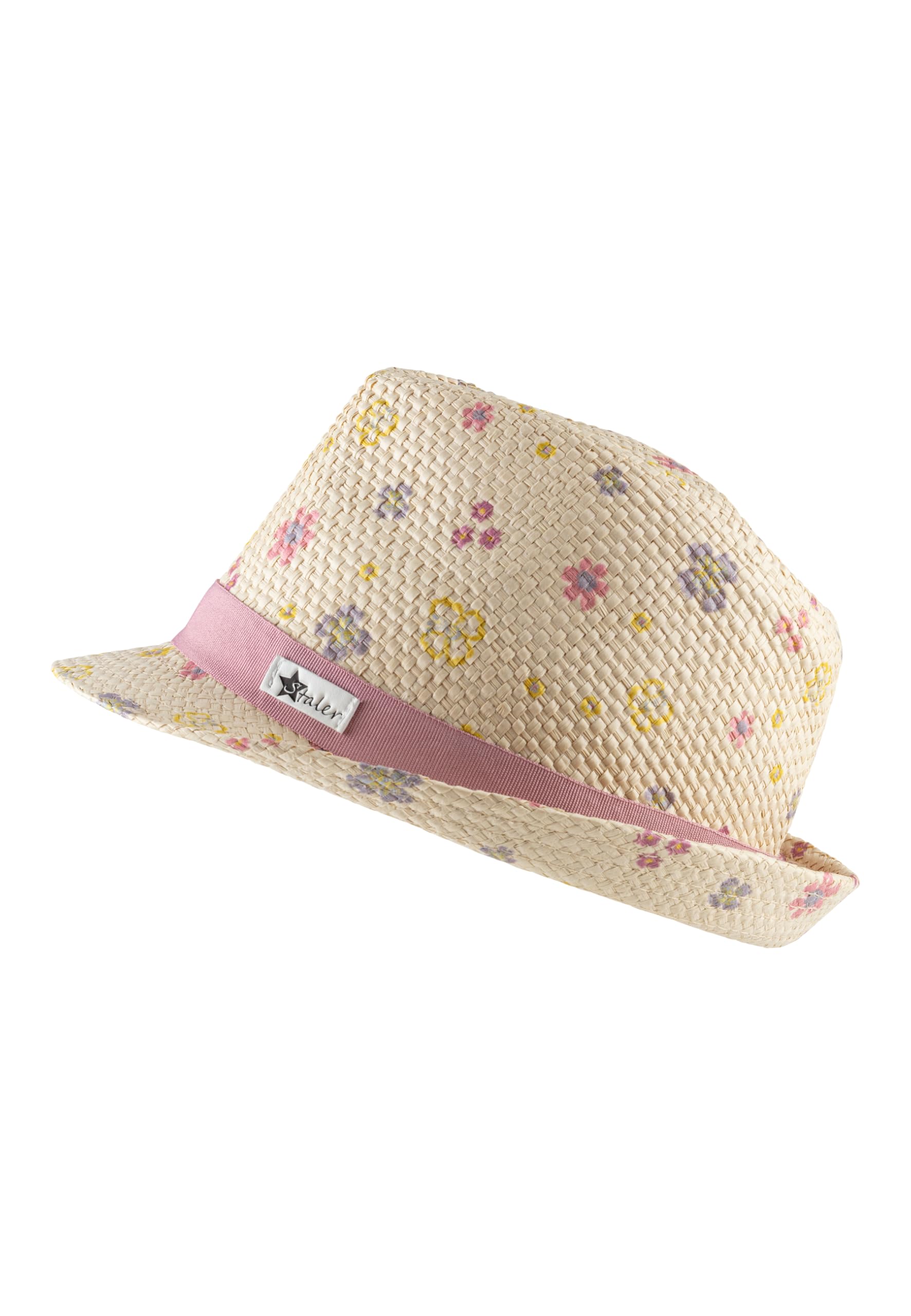 Sterntaler Kinder Strohhut Bedruckt mit Blumen Cappello Bambine e Ragazze