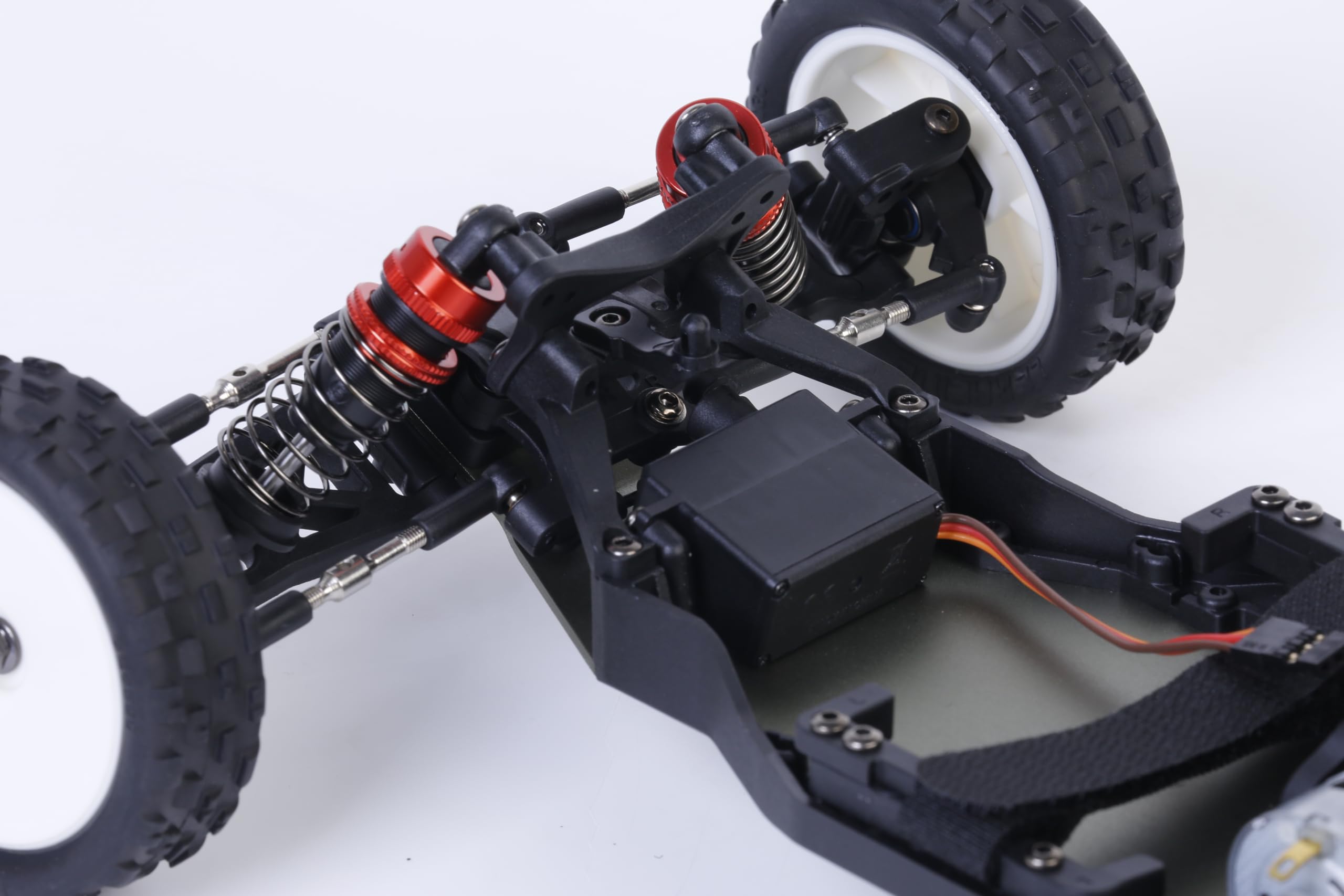 LCRACING RC Car BHC-1 1/14 2WD Buggy samochód, zmontowany, czarny