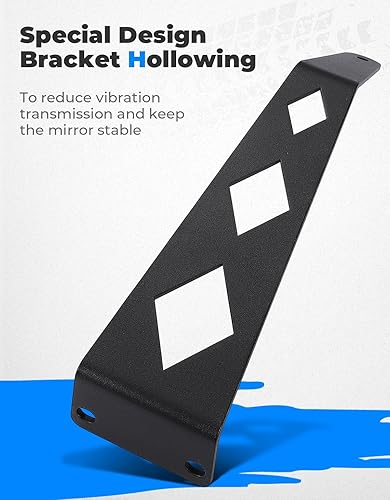 Miniatura 6 de KEMIMOTO Espejos laterales de tractor compatibles con John Deere serie 5000 y 6000 mejoraron la visibilidad y la seguridad mientras opera su tractor