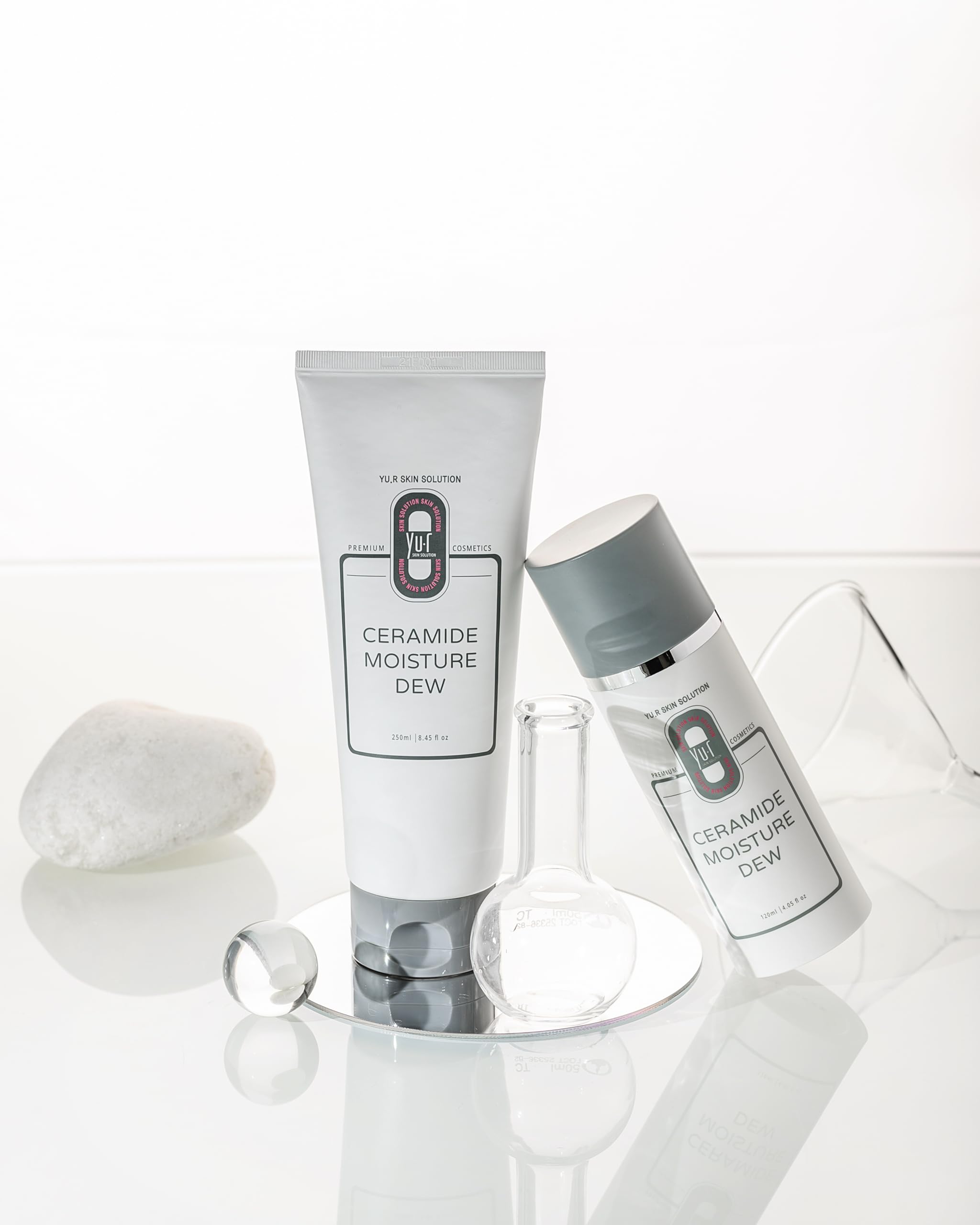 Ceramide Moisture Dew, koreanische Kosmetik, Yu.r Premium Facial Moisturizer, 120ml/4.05 fl oz