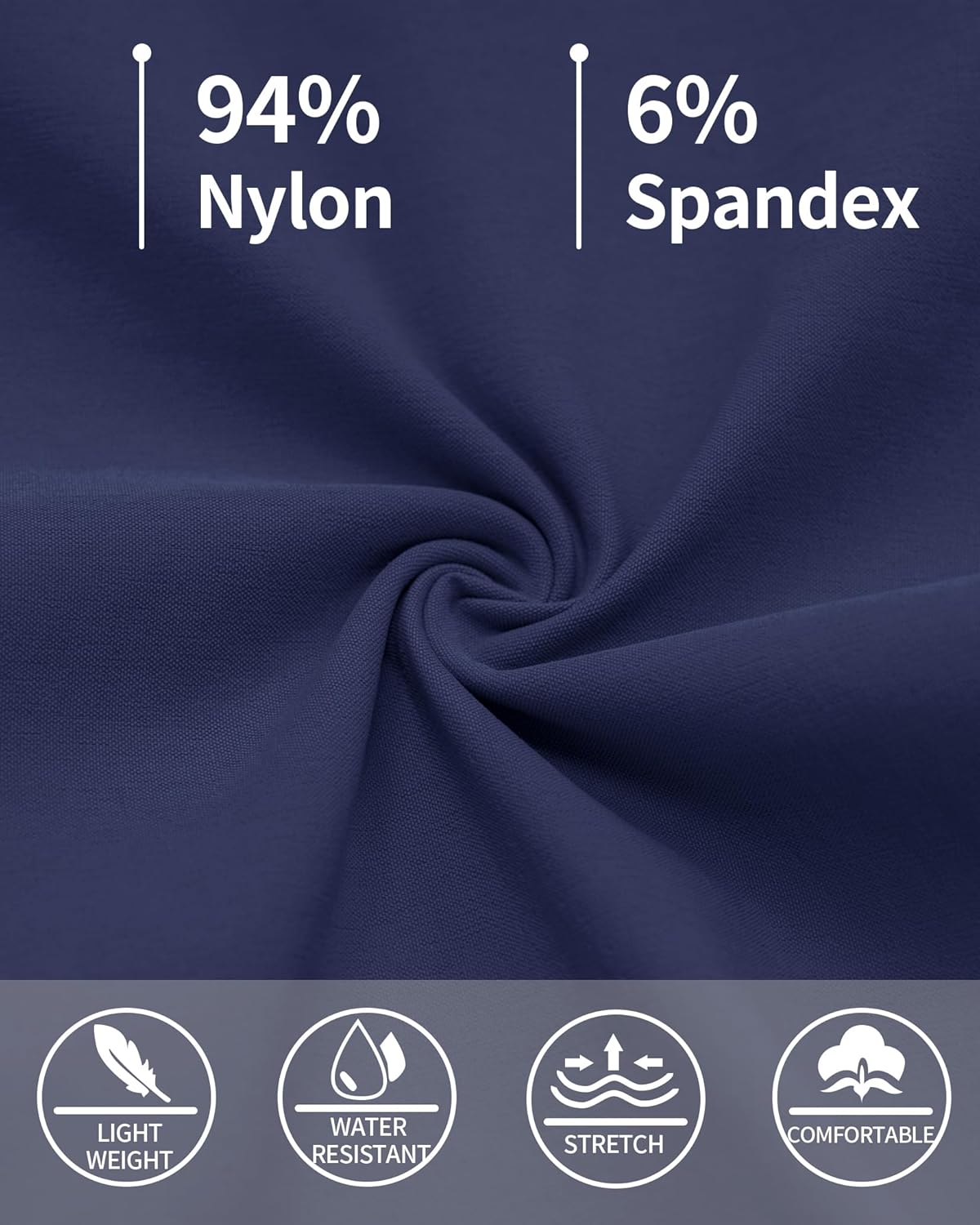 MAGCOMSEN Women's Hiking Capris Pants Cargo Lightweight Stretch Water Resistant Joggers with 5 Pockets for Outdoor - Image 6