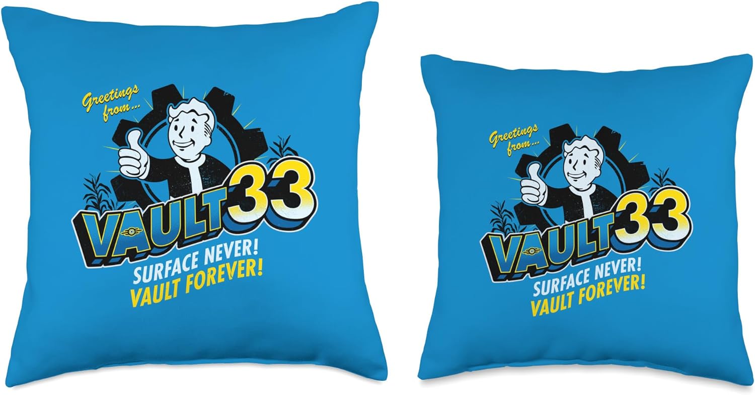 Fallout - Greetings from... Throw Pillow