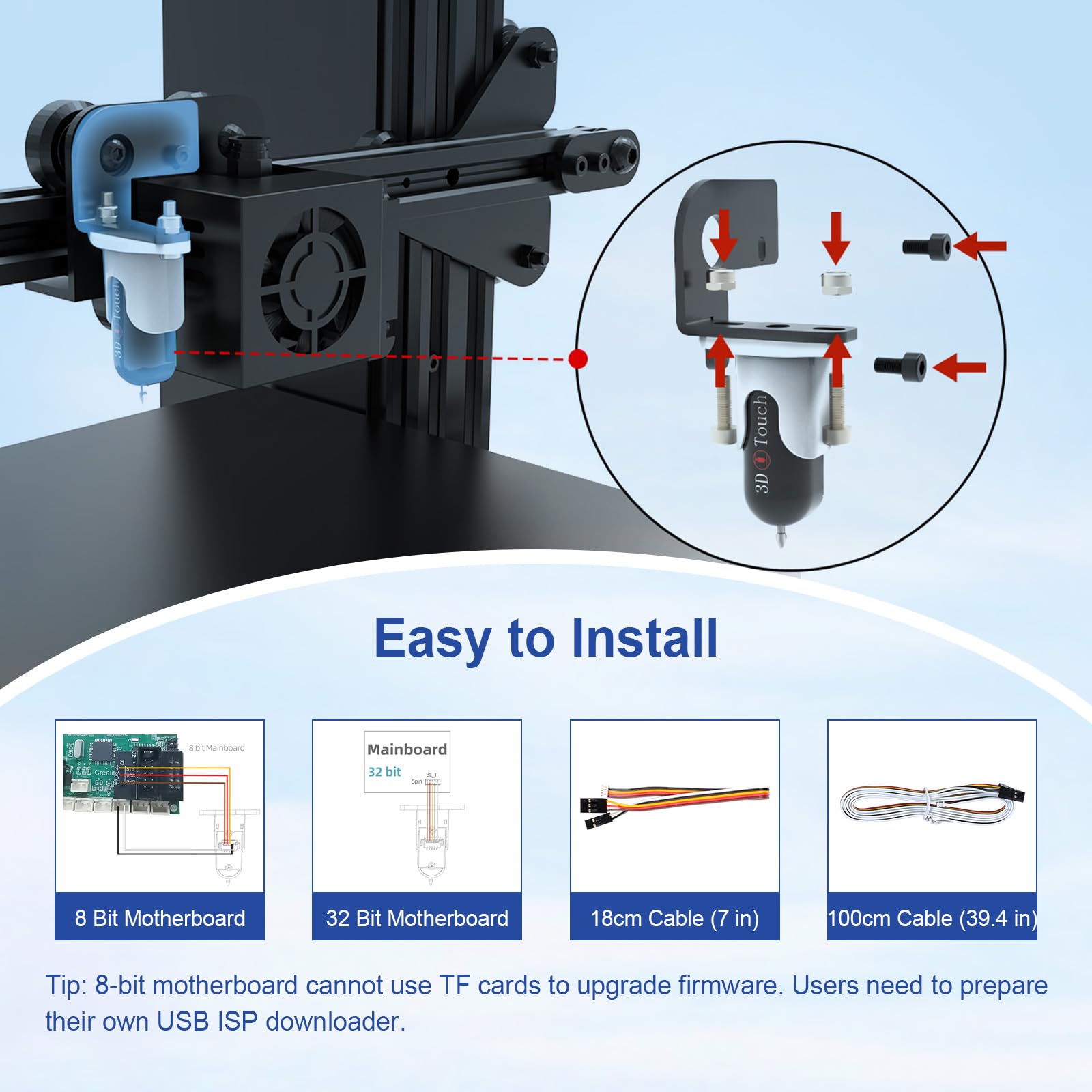 DERUC 3D Touch Accessori V3.2 Pro 3D Touch Sensori Di Livellamento Automatico Per Stampanti 3D - Foto 13