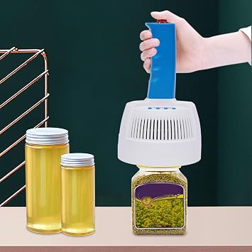 Handheld Induction Sealer Machine for 0.79-3.94in Dia, Portable Electromagnetic Bottle Cap Sealing Machine, Power & Time Adjustable for Plastic Glass Bottles