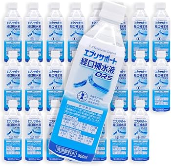 Amazon.co.jp: 経口補水液 ORS エブリサポート 500ml ×24本セット【1