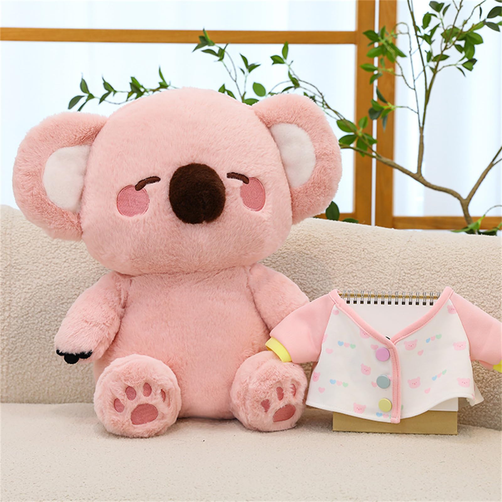 champracer Koala Stofftier, Koala Kuscheltier Groß, Niedlich Plüschspielzeug Koala, Koala Bär Plüschpuppe, Koala Plüschpuppe Kuscheltier, Plüschpuppen für Jungen und Mädchen (43 cm)