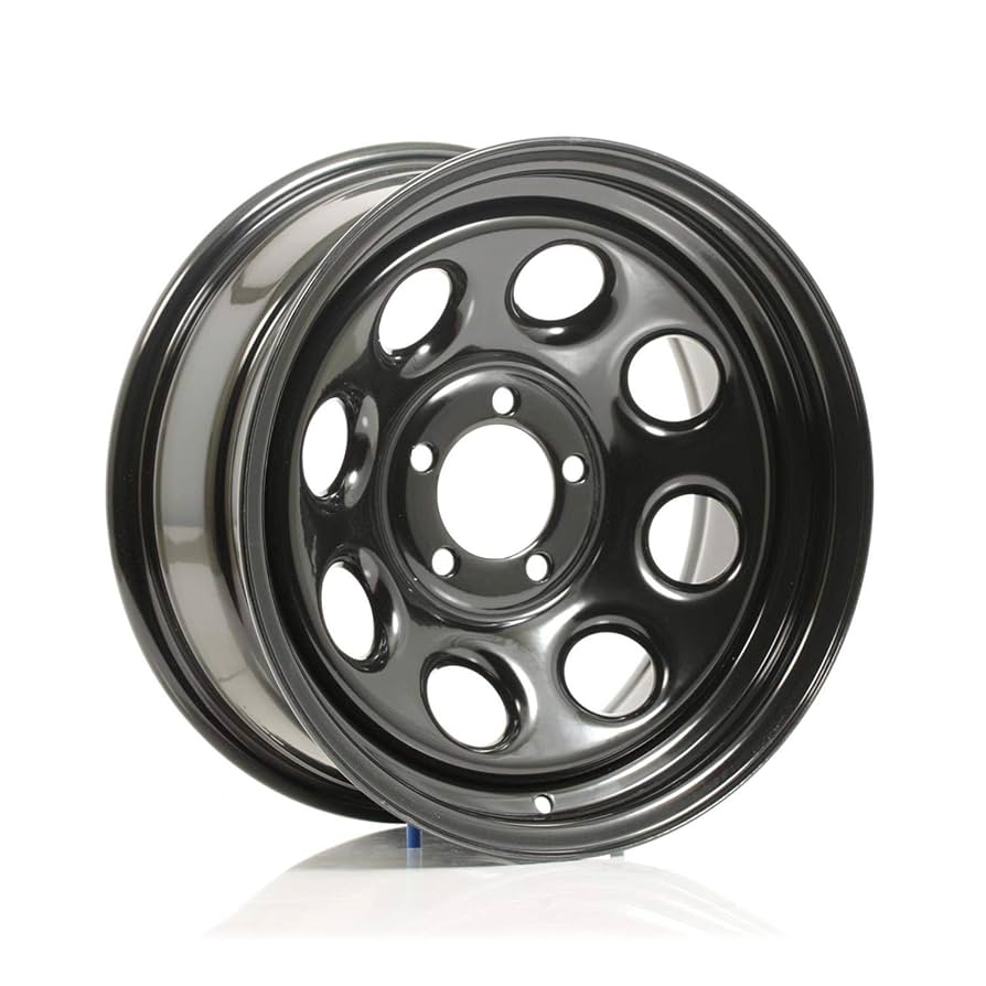 Amazon.com: Cragar 3977712: Wheel, Soft 8, Steel, Black, 16