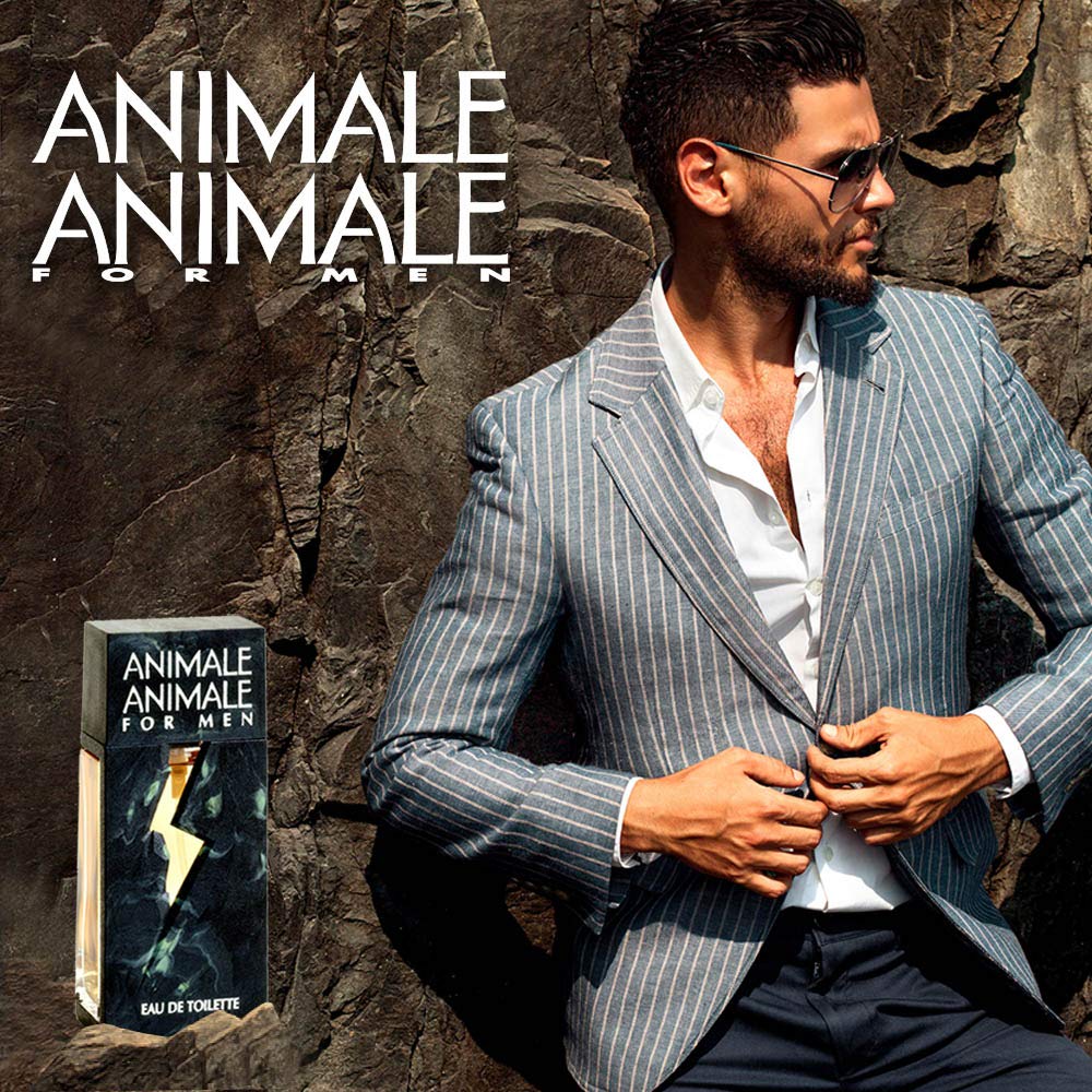 Amazon.com : Animale Animale Eau De Toilette Spray for Men, 6.8