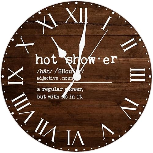 Miniatura 162 de ArogGeld Definición de recursos humanos, reloj de PVC, frases motivacionales, sin marco, números romanos, significado de 12 pulgadas, silencioso