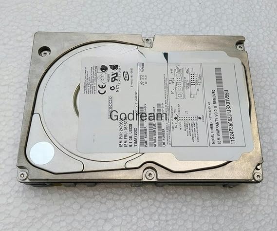 RKEBK for 24P3668 06P5378 xSeries 9.1G 10K U160 68 Pin SCSI Hard Disk