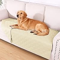 Vista 181 de hyha - Manta impermeable para cama de perro, mantas suaves para mascotas, funda impermeable para sofá para perros, fundas reversibles lavables