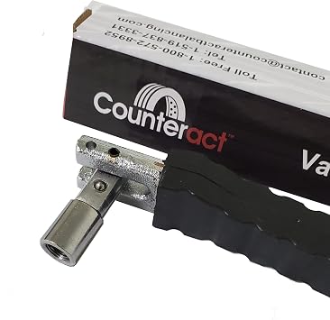 Counteract Tire Valve Stem Puller/Installer with Rubber Boot