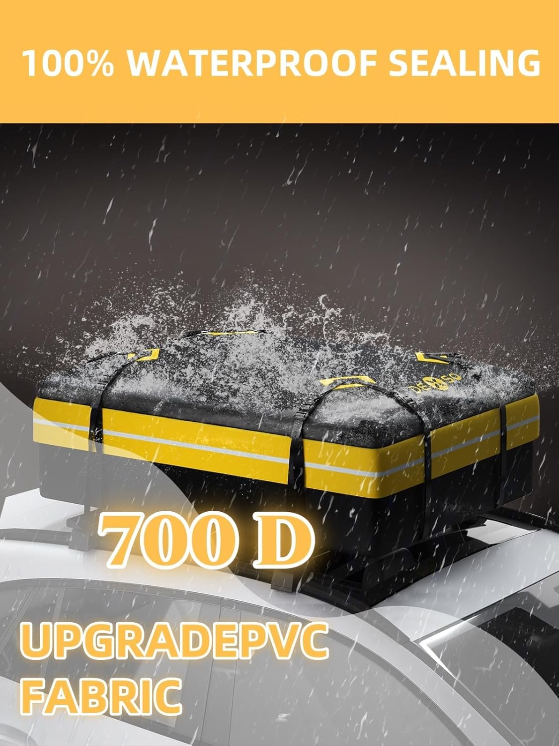 46" X36" Heavy Duty Roof Rack Cargo, 200 Lbs Capacity Rooftop Cargo Carrier Basket with Extension Luggage Holder Rack for SUV, Truck or RV Camping Storage