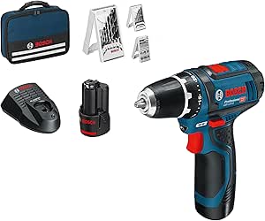Bosch Professional Bohrschrauber GSR 12V-15 mit Zubehör