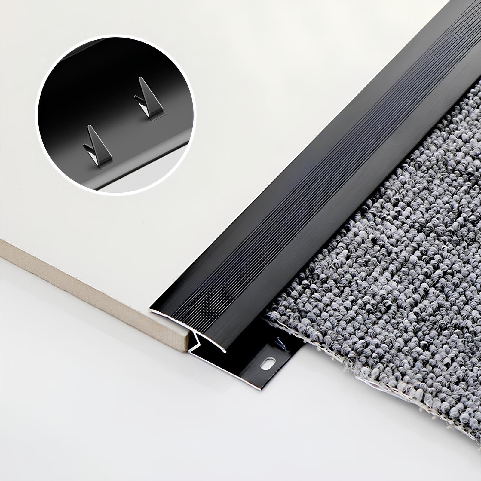 80-150cm Bande de Moulure de Bord pour Moquette et Revêtement de Sol